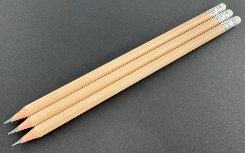 12pcs Graphite Pencils Wooden Color Rod