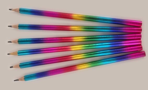 12pcs Graphite Pencils Heat Transfer Print